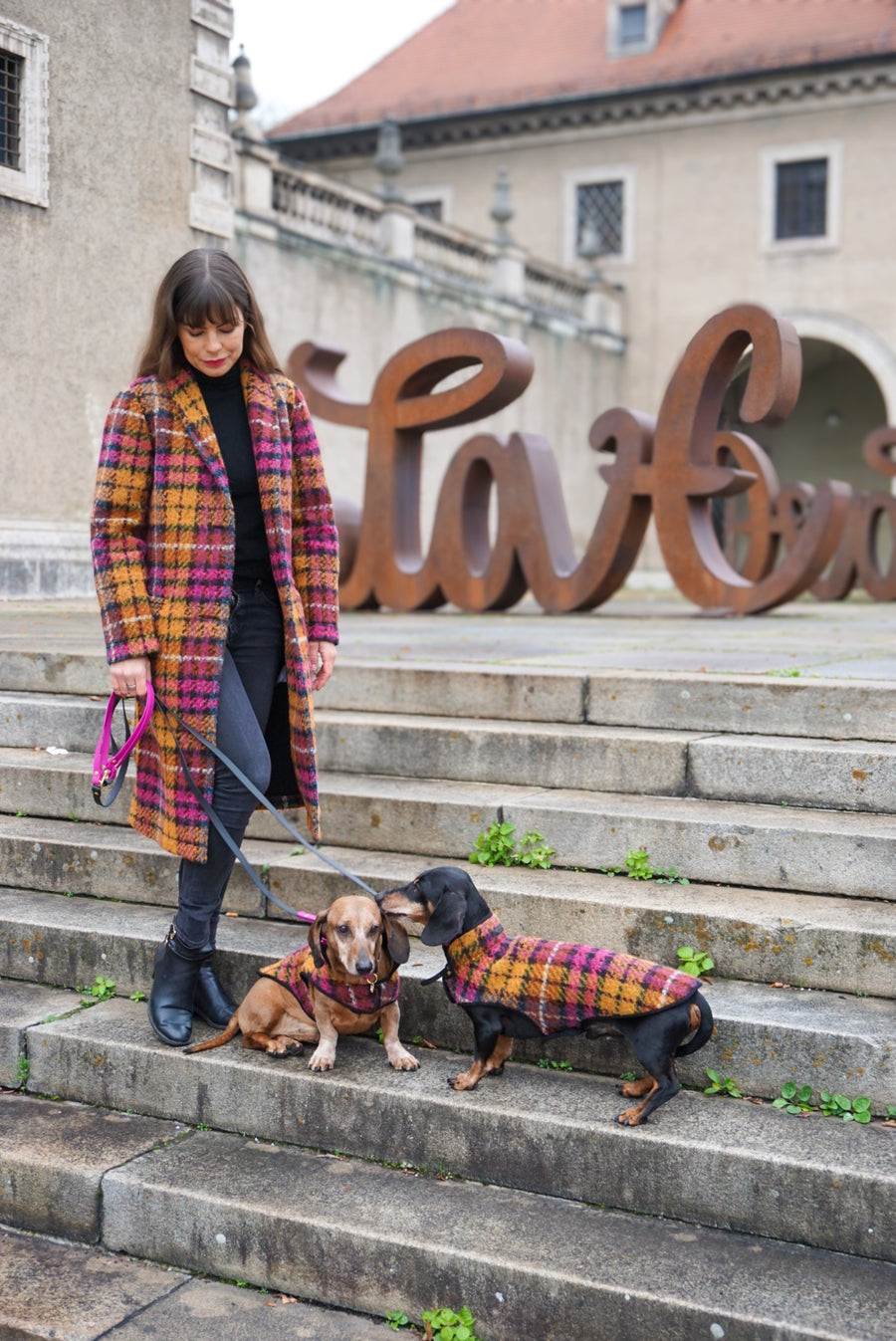 Manteau en laine pour femme Braque