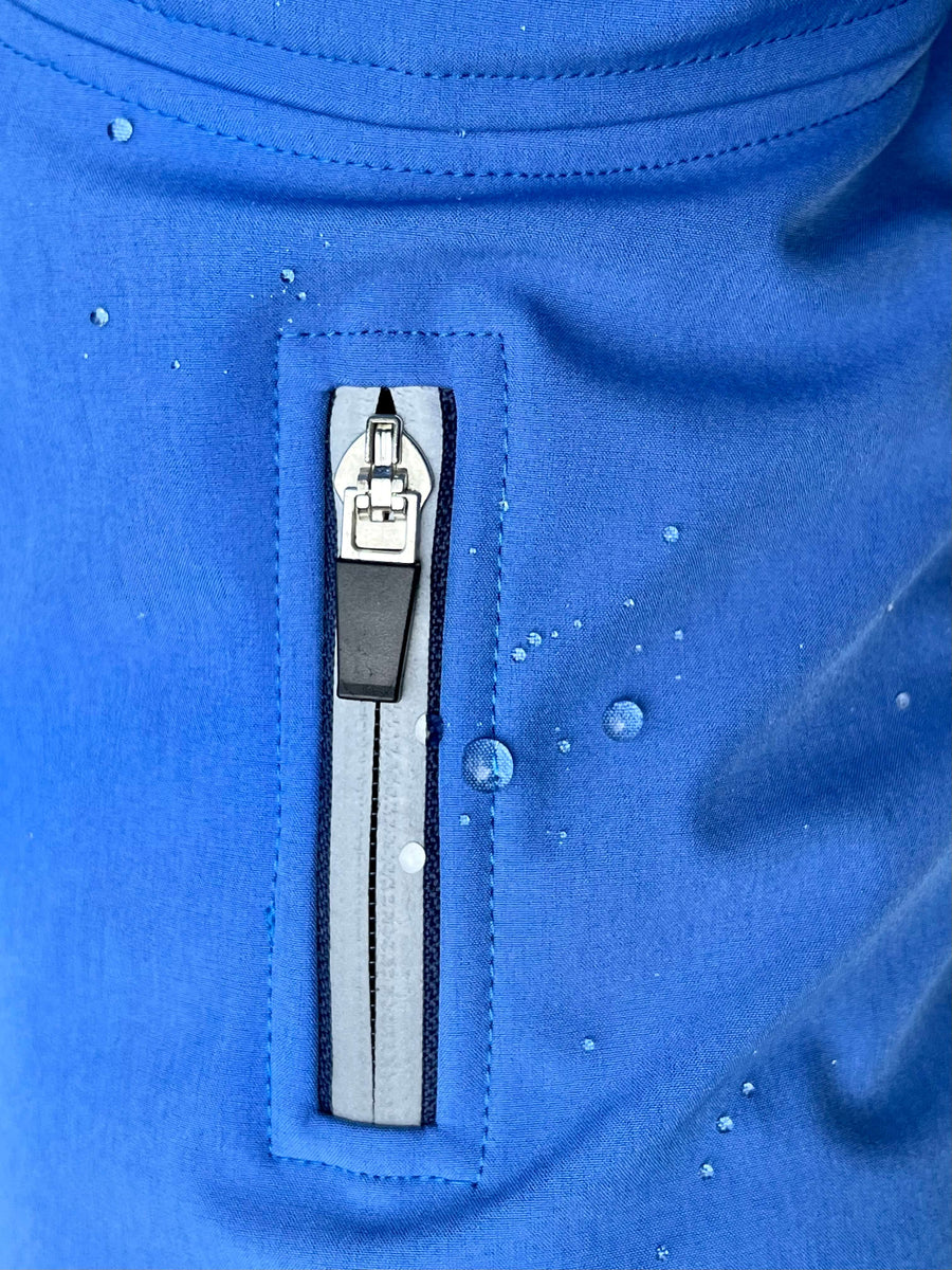 Imperméable Softshell bleu ciel pour Teckels