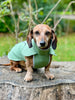Manteau Softshell noir pour chien avec poitrine couverte